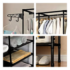 Guarda-Roupa Organizador com 4 colunas.
