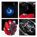 Carro Elétrico com Controle Remoto Brinq. Acrobático com LED