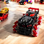 Carro Elétrico com Controle Remoto Brinq. Acrobático com LED