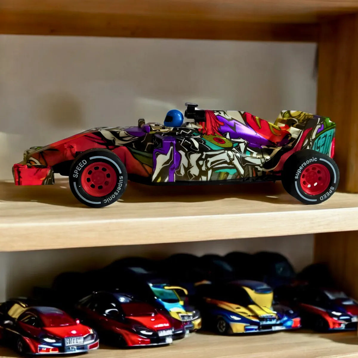 Carro de Corrida com Controle Remoto Brinquedo.