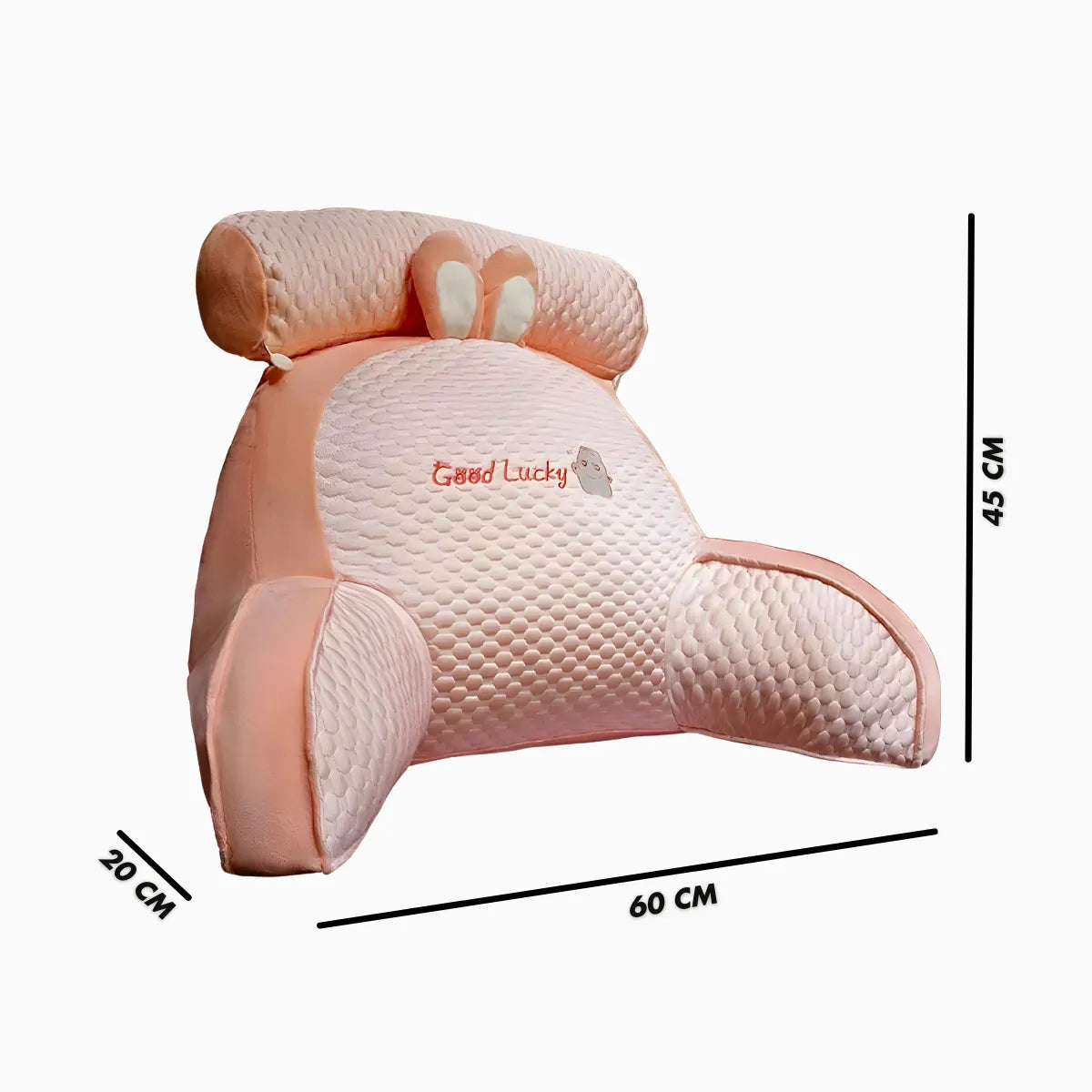 Travesseiro Multifuncional de Descanso e Apoio Rosa