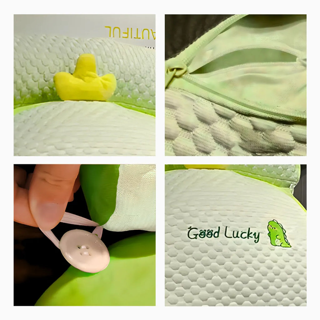 Travesseiro Multifuncional de Descanso e Apoio Verde