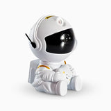Astronauta Led Projetor Nebulosa Galáxia Estrelada.