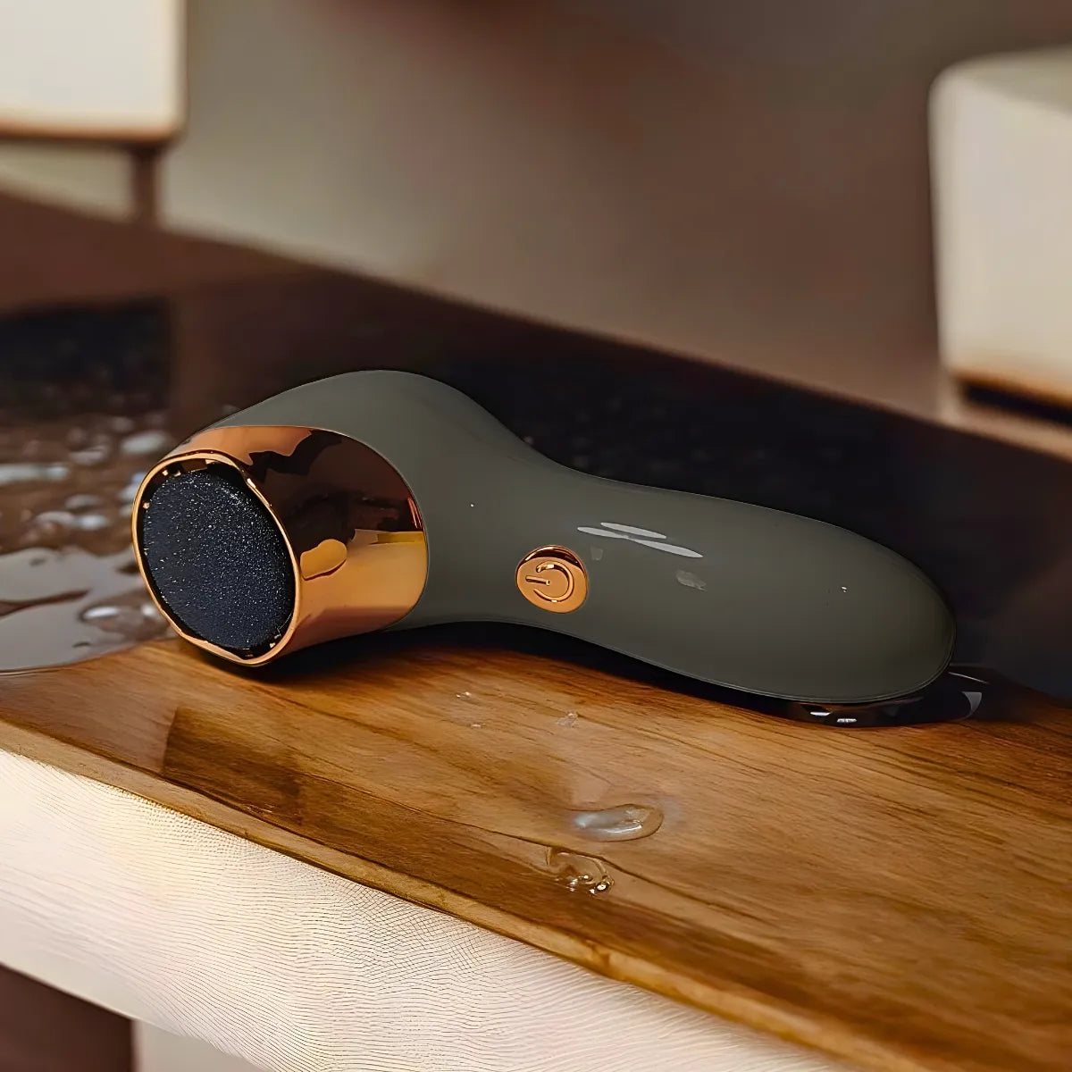 Kit Removedor Elétrico de Calos para Pés - CINZA