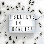 Caixa Luminária Mensagem Decorativa.