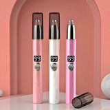 Caneta Depiladora Aparadora Facial Elétrico Portátil - ROSA