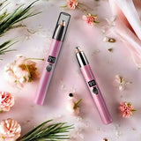 Caneta Depiladora Aparadora Facial Elétrico Portátil - ROSA