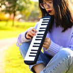 Escaleta Melódica Preta 32 Teclas.