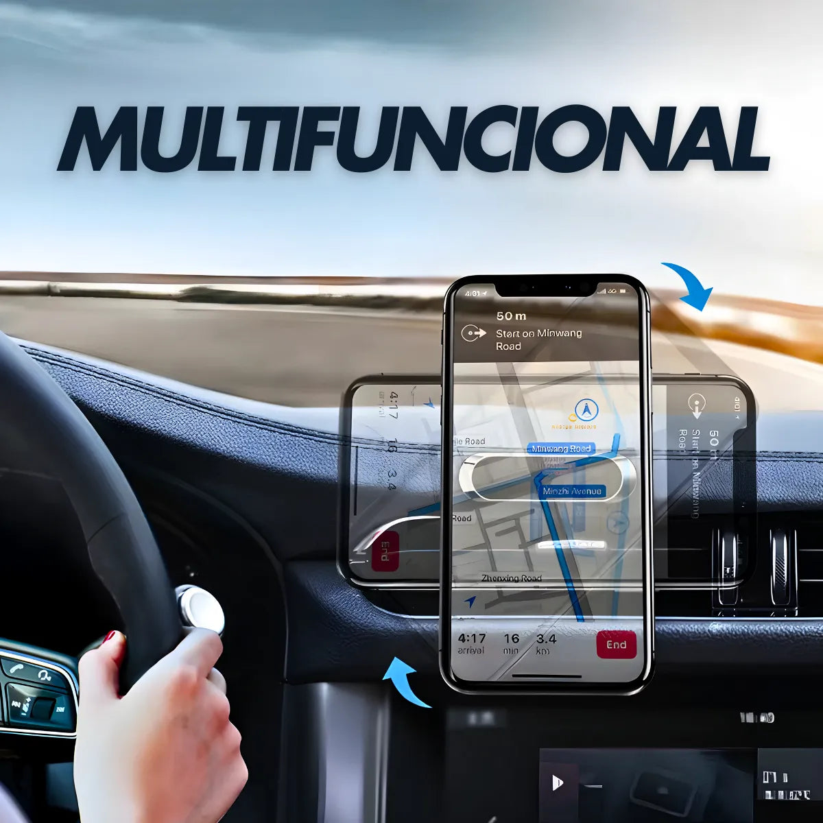 Suporte Magnético Ímã telefone móvel para carro.