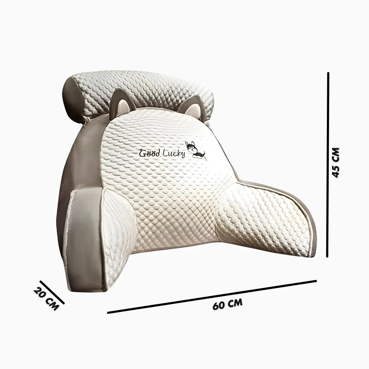 Travesseiro Multifuncional de Descanso e Apoio - CINZA