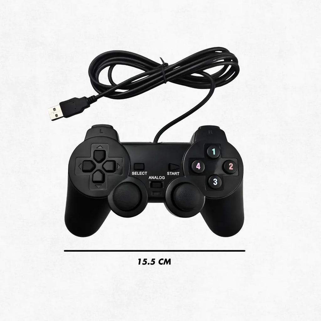 Controle Usb para PC; Notebook Joystick Dualshock Analógico.