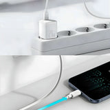 Carregador Turbo 20w USB Type C 2 em 1