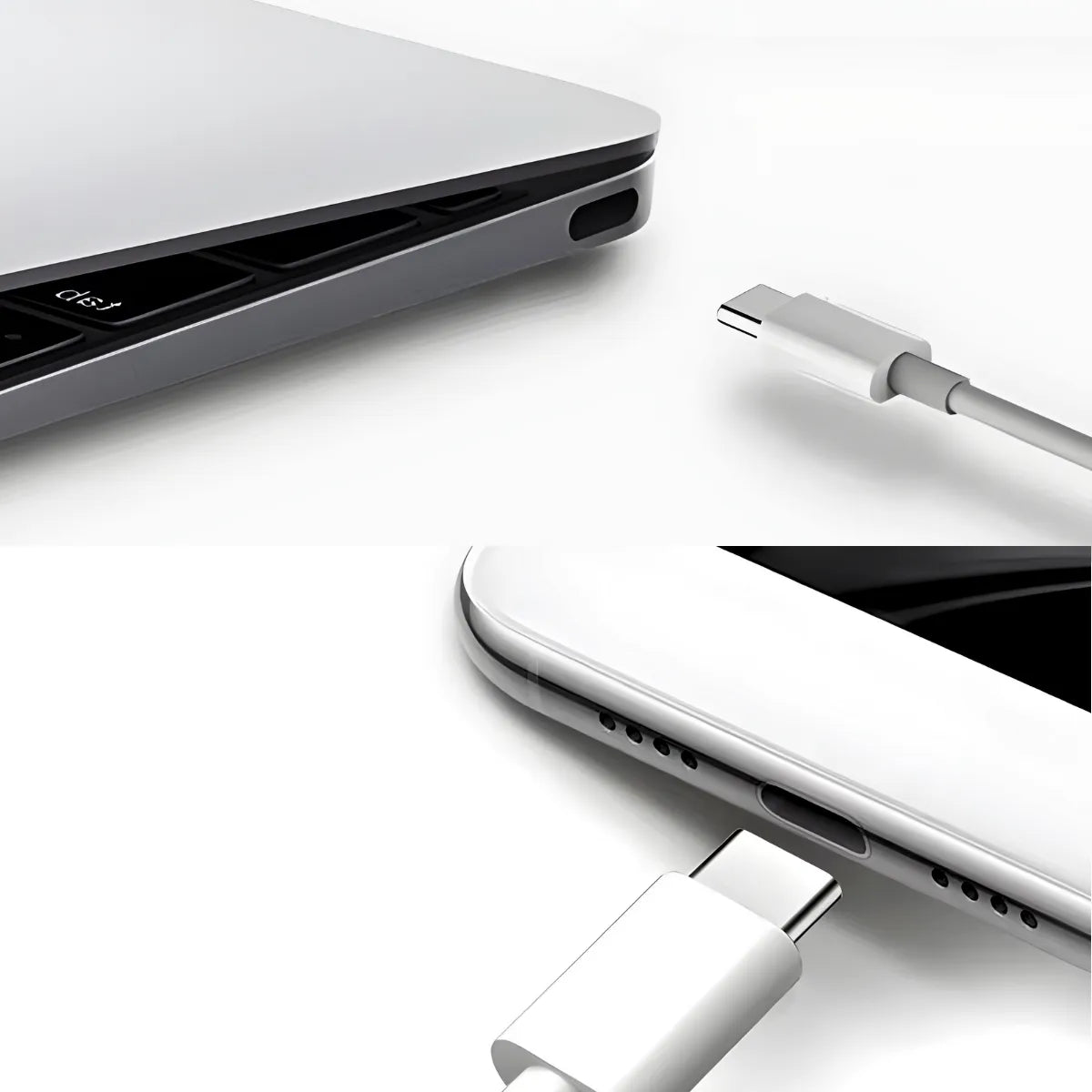 Carregador Turbo 20w USB Type C 2 em 1