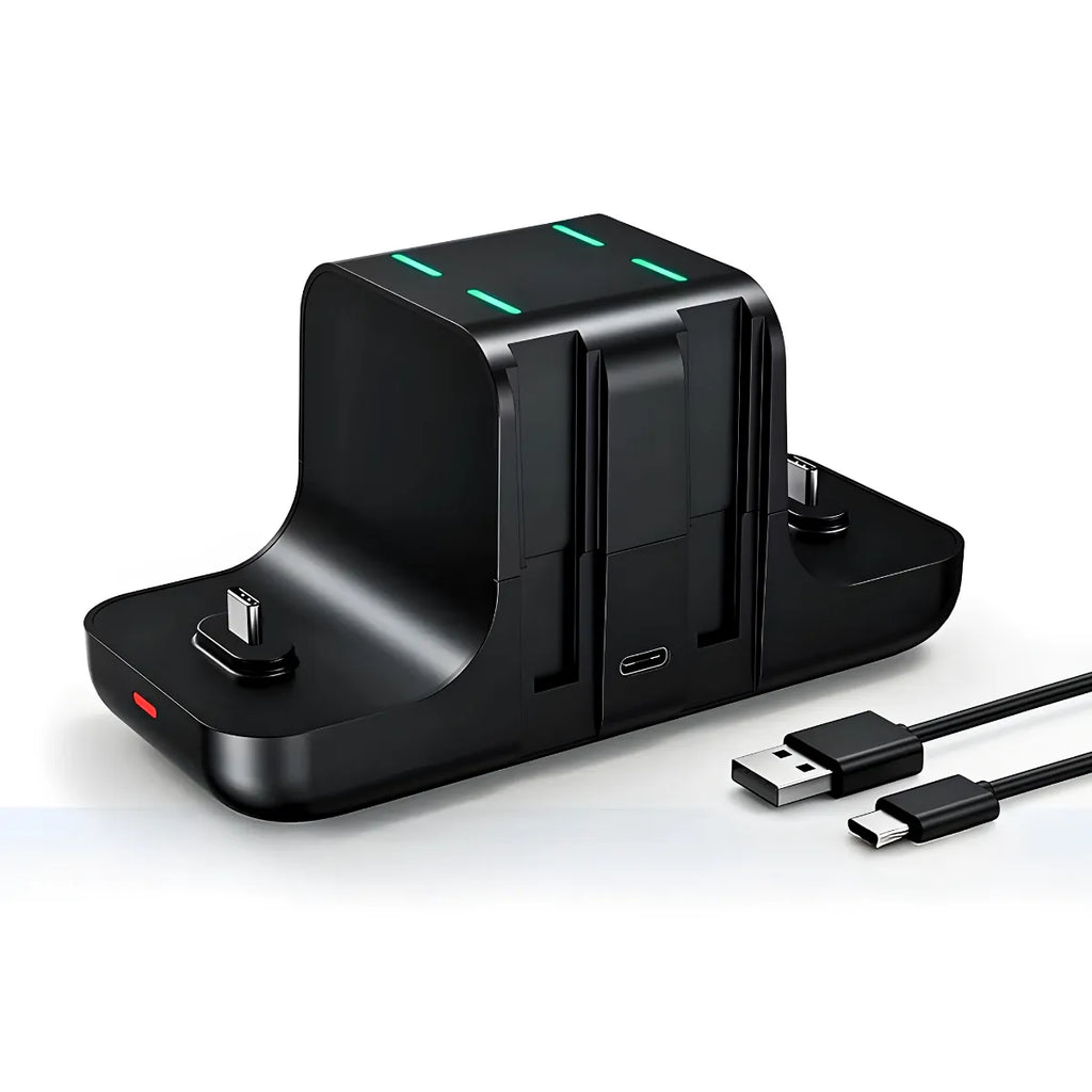 Base de Carregamento 6 em 1 para Nintendo Switch.