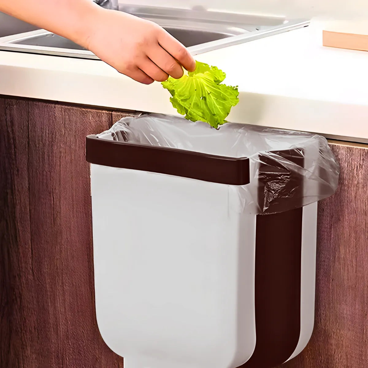 Lixeira Retrátil dobrável.