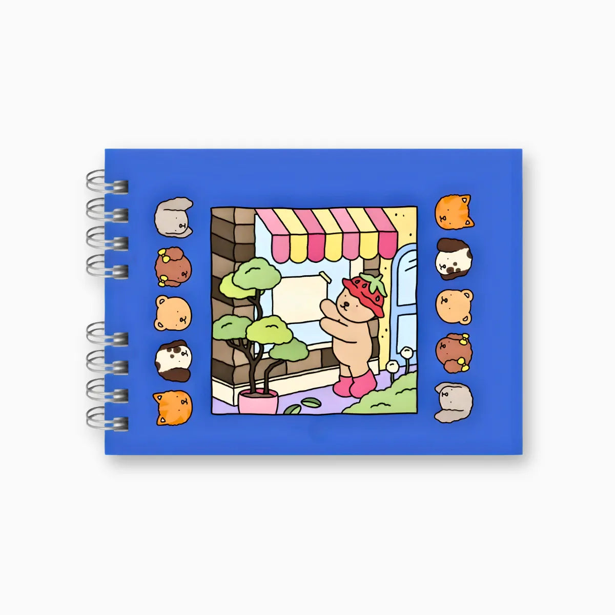 Livro De Colorir Capa Dura - AZUL