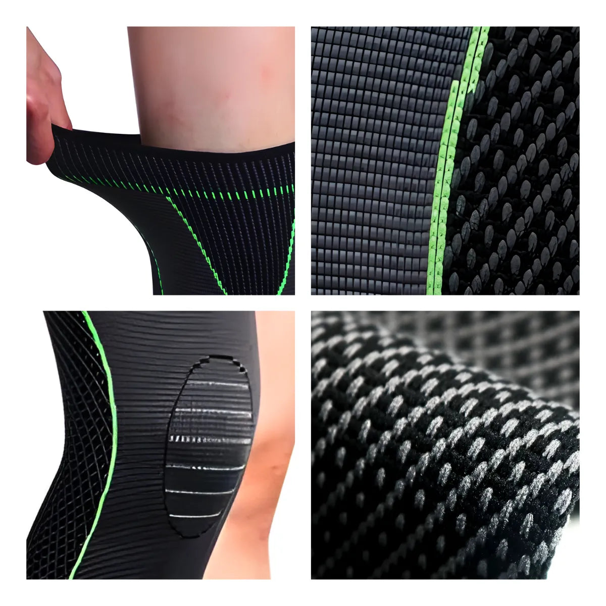 Joelheira Ortopédica de Compressão Meia Alívio Das Dores.