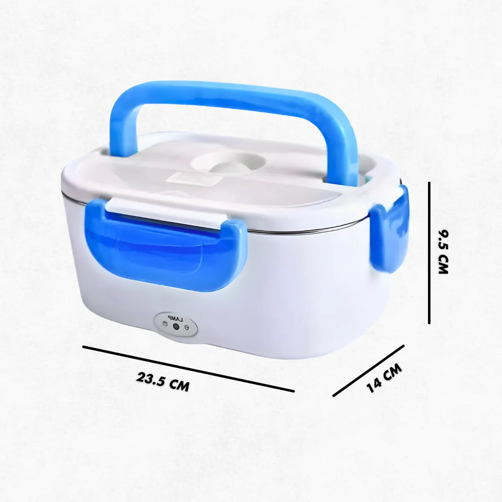 Marmita Elétrica Portátil Bivolt - AZUL.