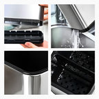 Dispenser Porta Talher Inox 4 Divisórias.