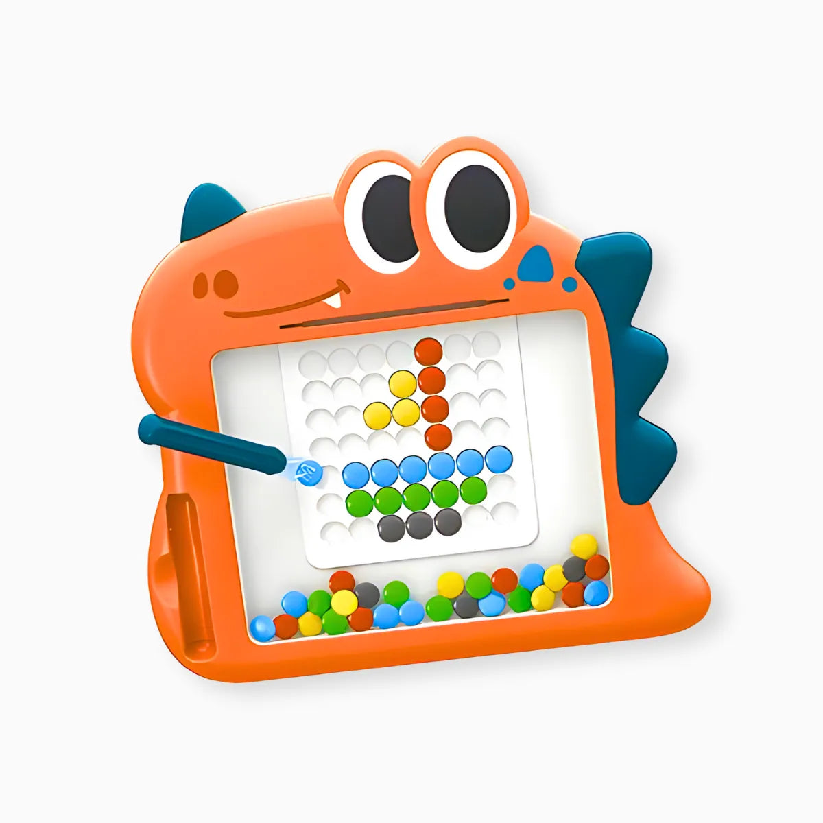 Quadro Dino de Desenho Magnético.