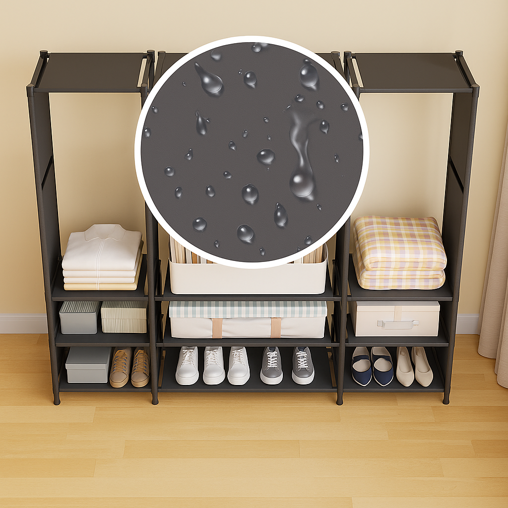 Guarda-Roupa Organizador com 3 Colunas.