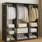 Guarda-Roupa Organizador com 3 Colunas.