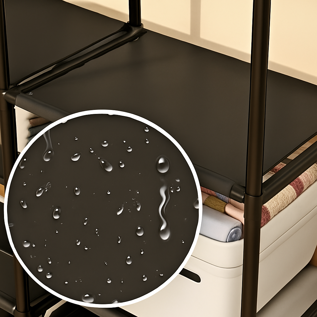 Guarda-Roupa Organizador com 3 Colunas.