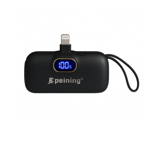 Carregador portátil 5000mAh - PRETO.