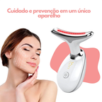 Massageador Facial Eletrico Pescoço Led Lift Fototerapia.