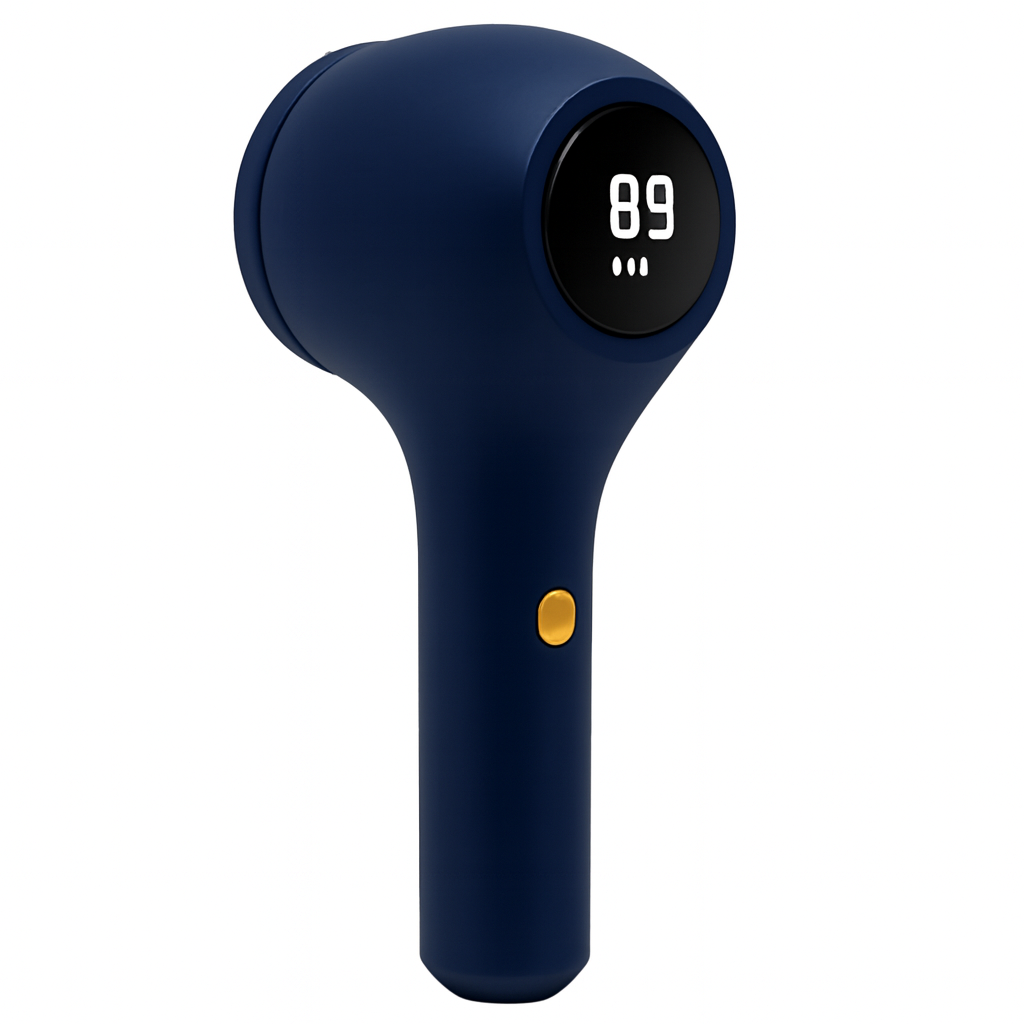 Removedor Elétrico De Pelos Fiapos Azul.