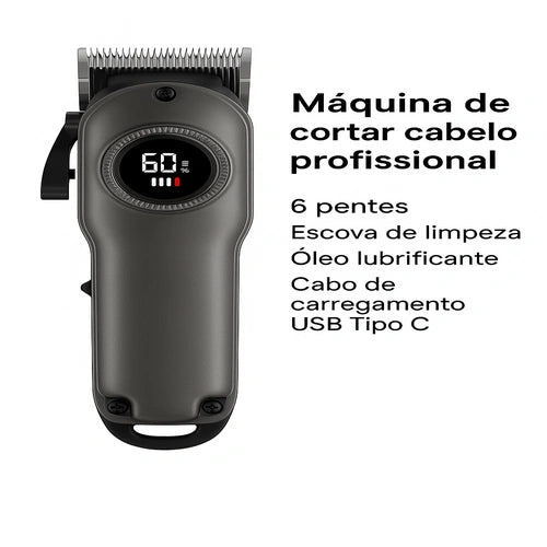 Máquina de Cortar Cabelo Profissional.