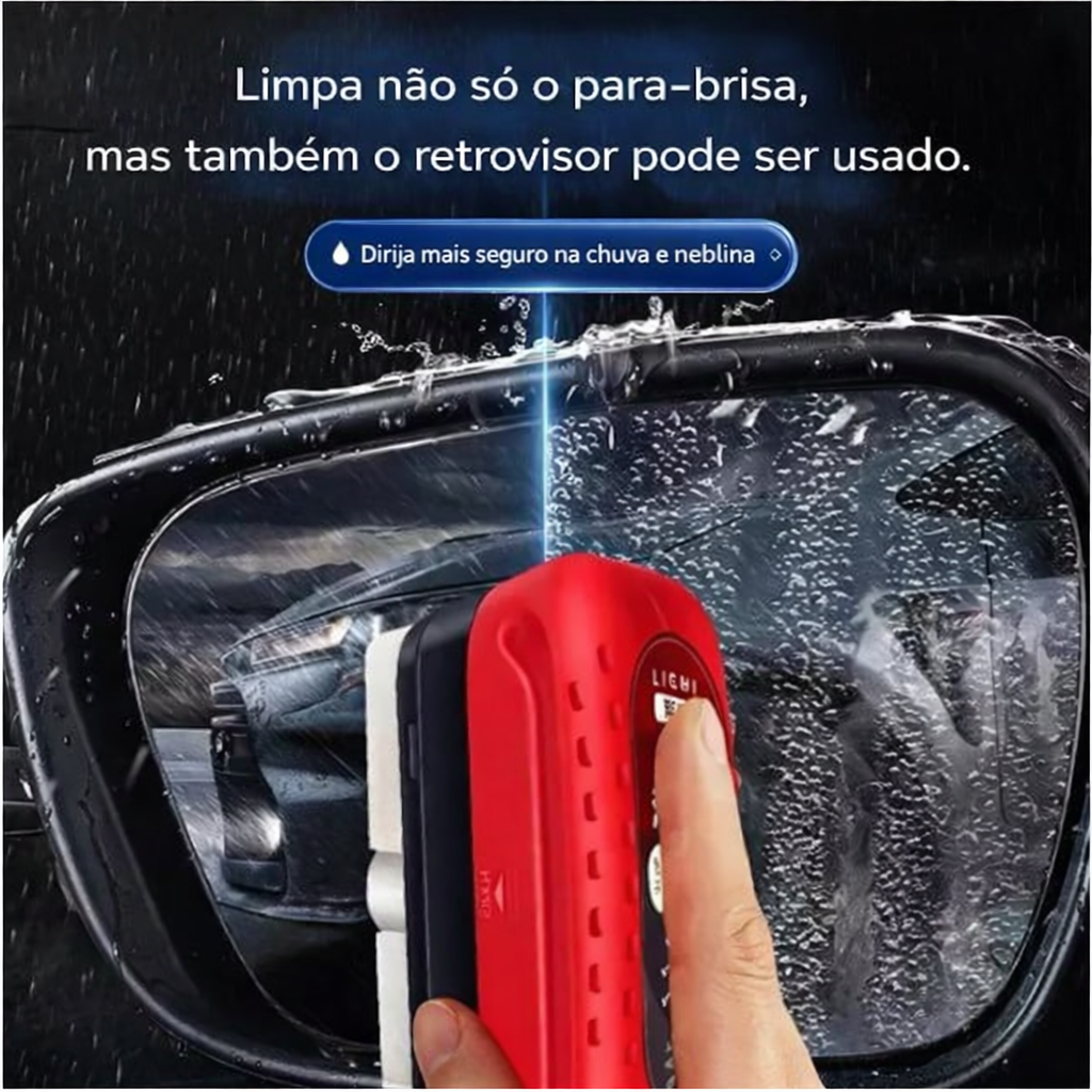 Escova Automotiva Tira Filme Oléo Limpa Vidro