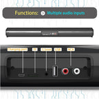 BARRA DE SOM SEM FIO BLUETOOTH ALTO-FALANTES DE TV