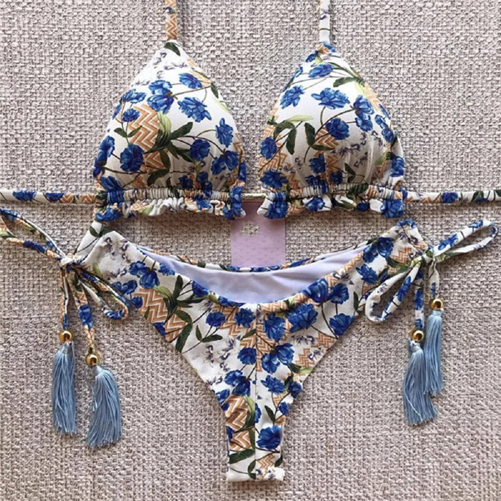 Biquíni estampado