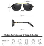 Óculos de Sol Masculino Polarizado