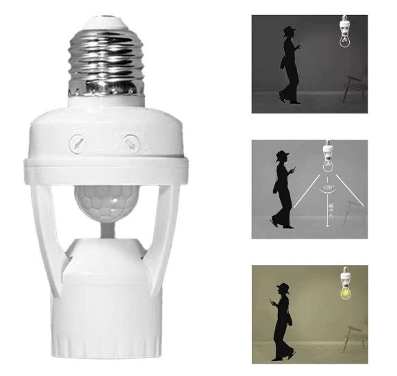 Lampada sensor de presença E27