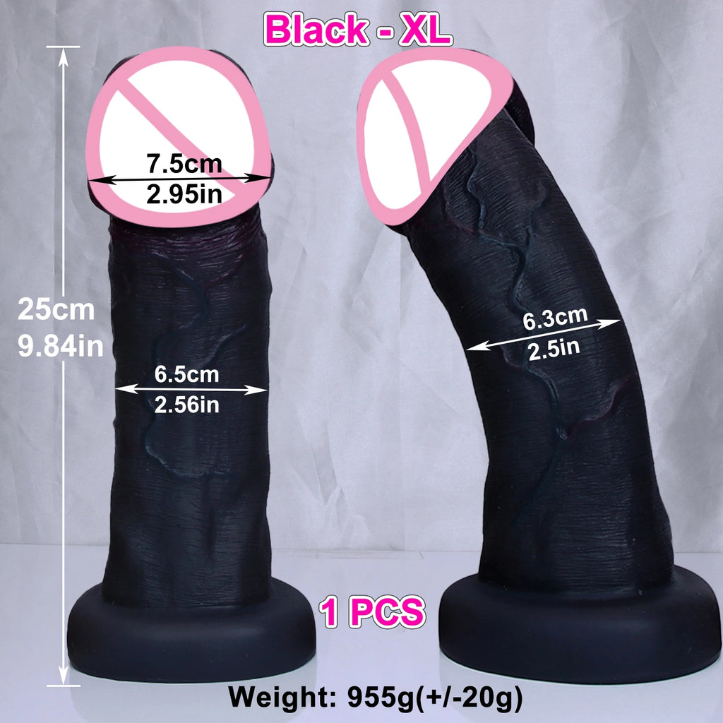 Pênis masculino realista enorme e macio.