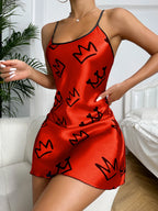 Camisola estampada com coração