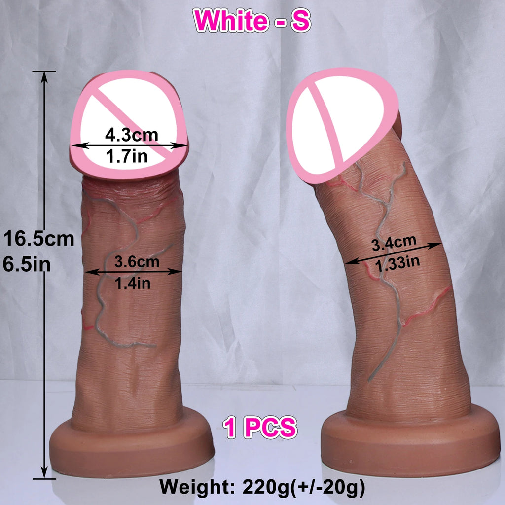 Pênis masculino realista enorme e macio.