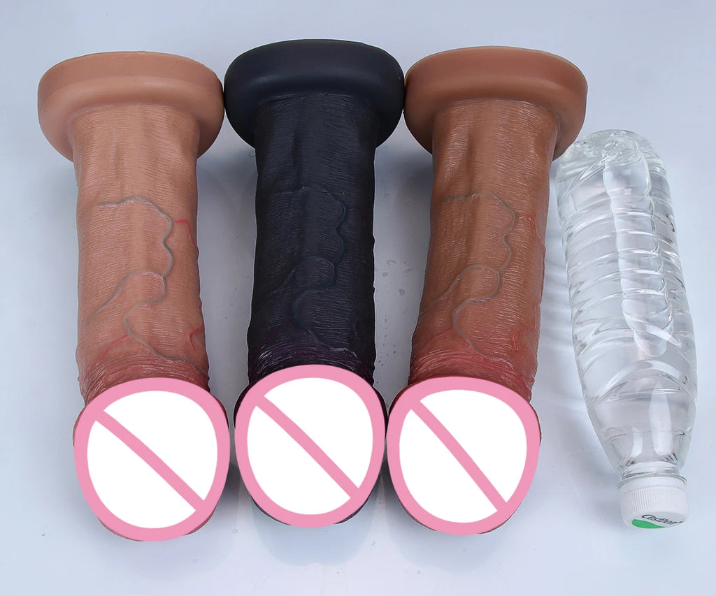 Pênis masculino realista enorme e macio.