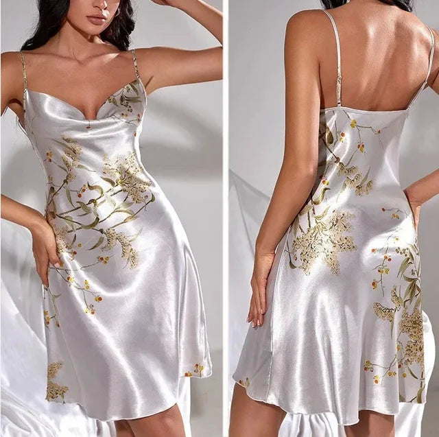 Camisola feminina cetim