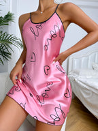 Camisola estampada com coração