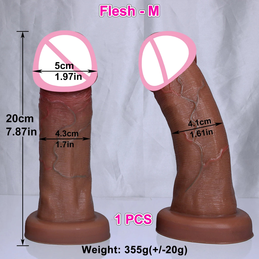 Pênis masculino realista enorme e macio.