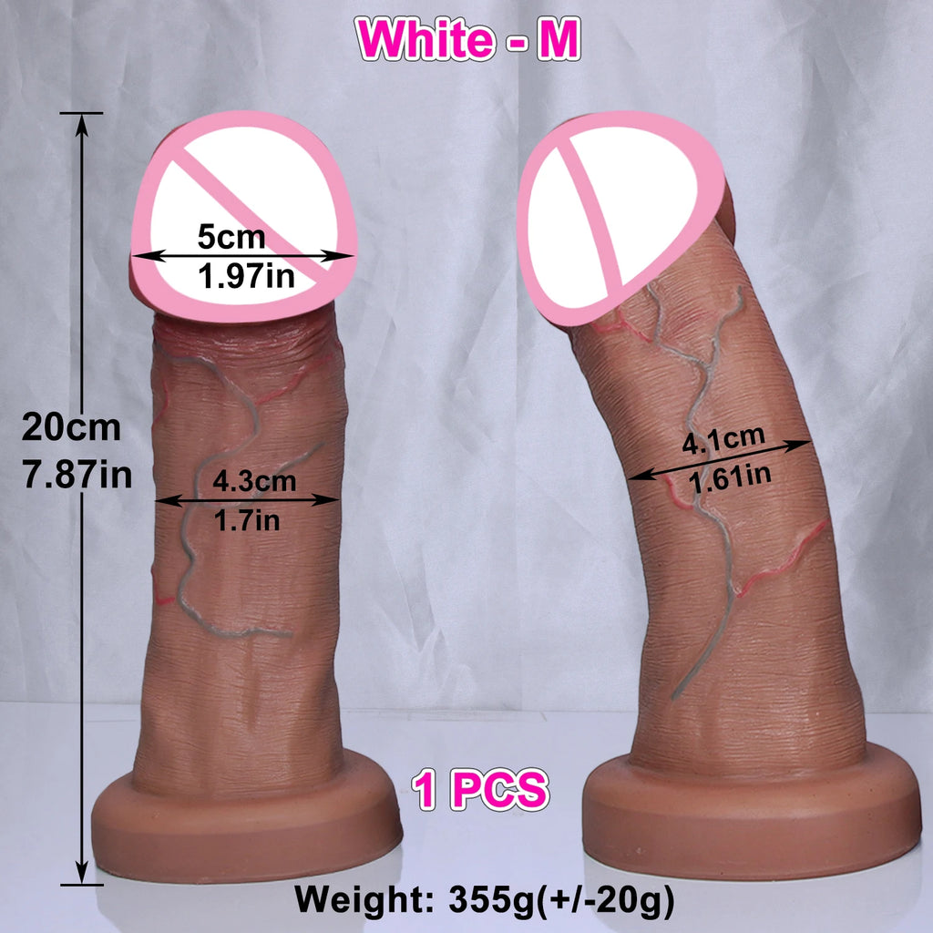 Pênis masculino realista enorme e macio.