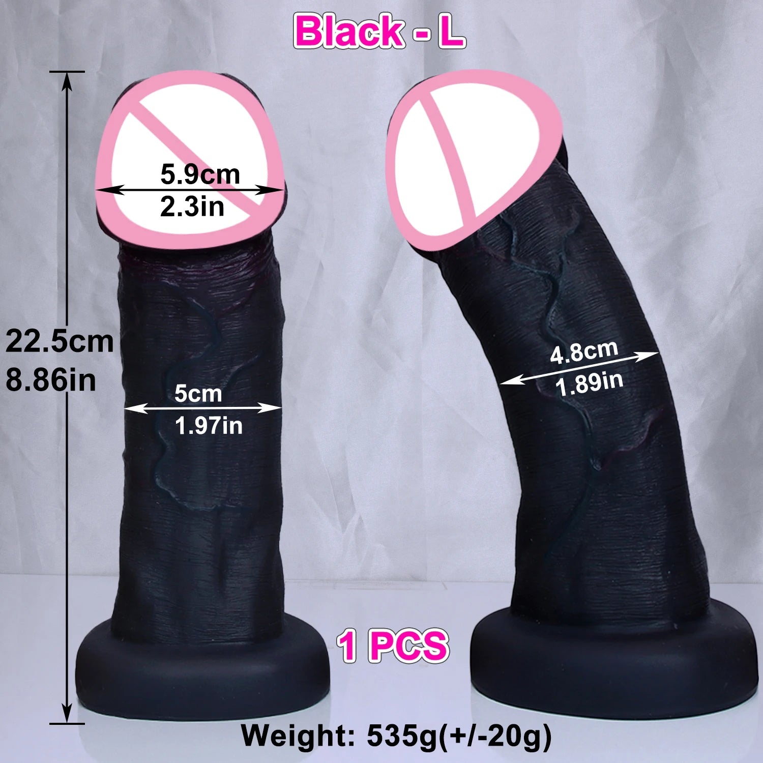 Pênis masculino realista enorme e macio.