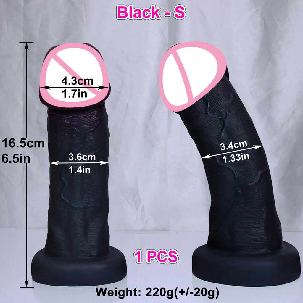 Pênis masculino realista enorme e macio.