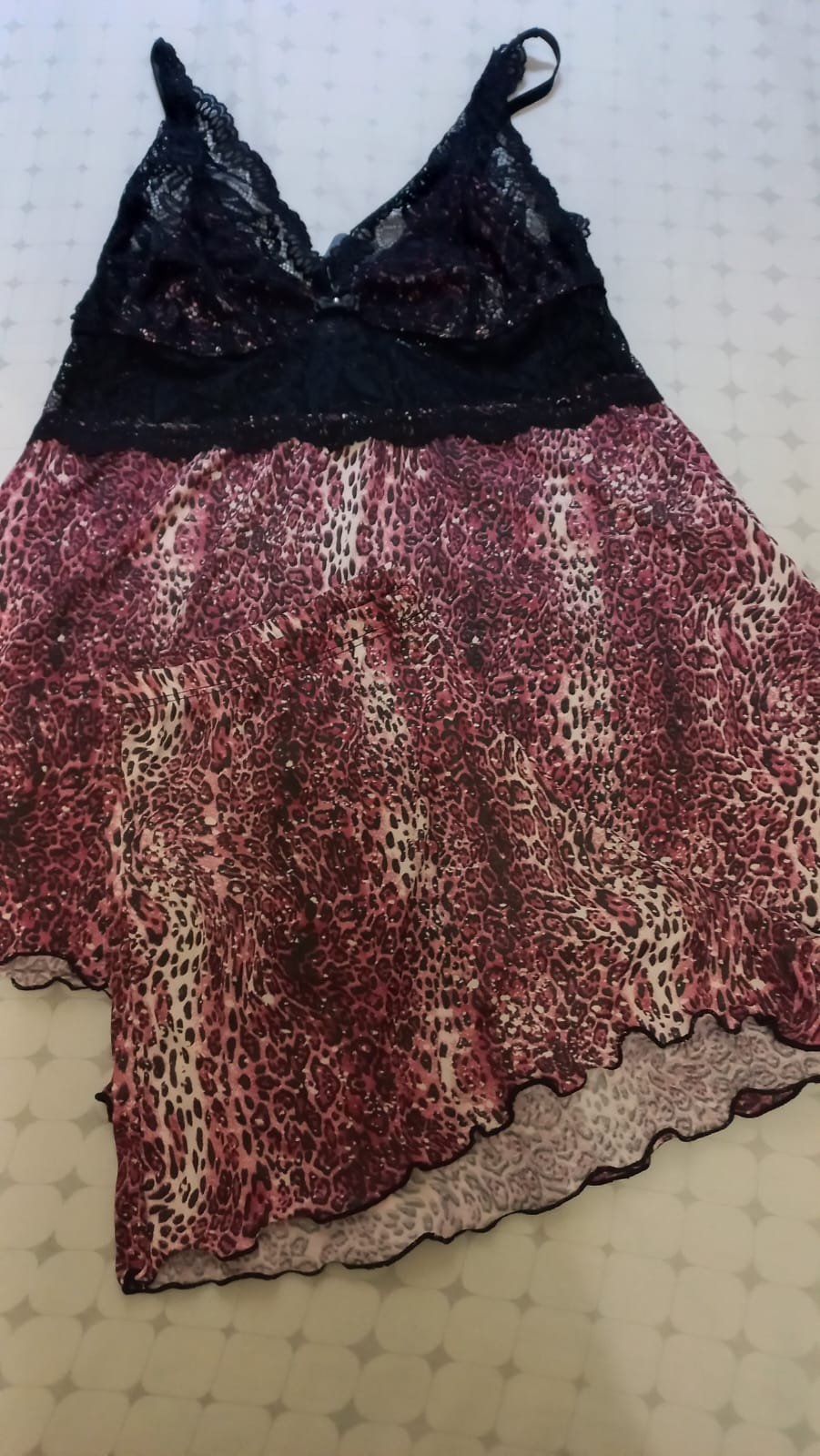 Short Doll Feminino; Liganete Animal Print Liganete