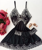 Camisola Glamour Bicolor