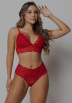 Conjunto Lingerie Renda (Amanda)