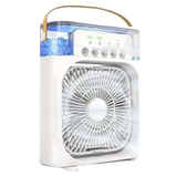 Ventilador Portátil de Mesa Mini Ar Condicionado Umidificado